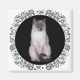Aimant Chat siamois