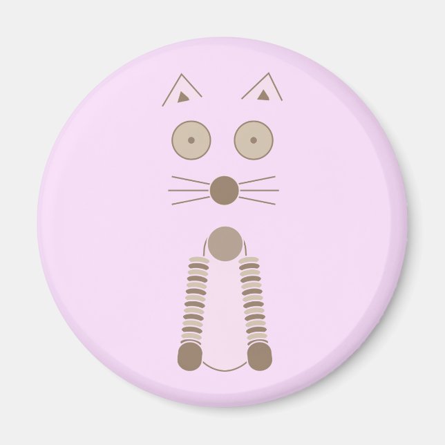 Aimant Chat simple (Devant)