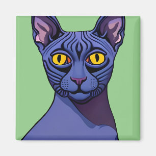 Aimant Chat Sphynx