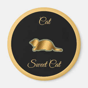 Aimant Chat sucré