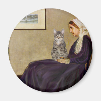 Aimant CHAT (Tigré 1) - La Mère de Whistler