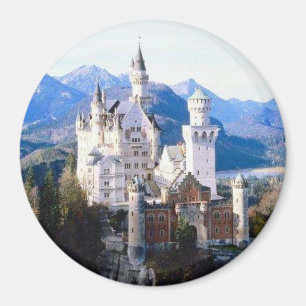Aimant Château Allemagne de Neuschwanstein