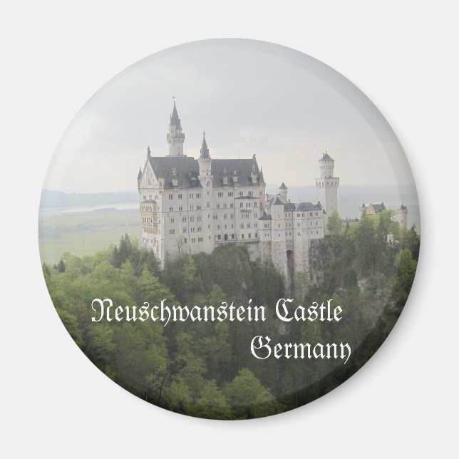 Aimant Château de Neuschwanstein, Allemagne (Devant)