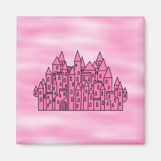 Aimant Château de Pink Fairytale