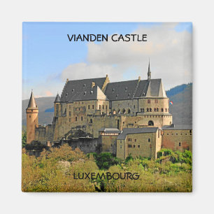 AIMANT CHÂTEAU DE VIANDEN, LUXEMBOURG