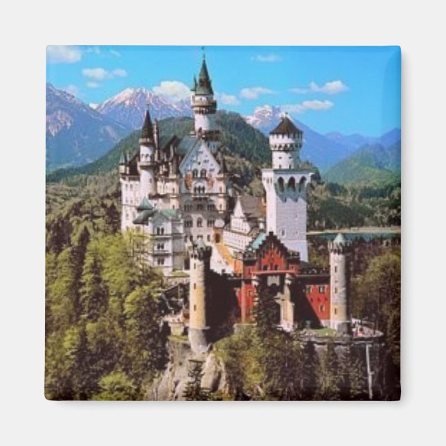 Aimant château neuschwanstein - allemagne (Devant)