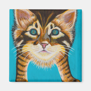 Aimant Chaton tigré