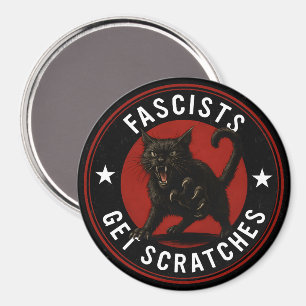 Aimant Chats contre les fascistes