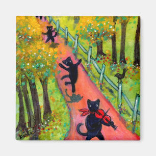 Aimant Chats de danse