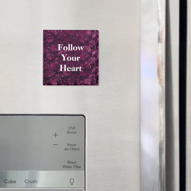 Aimant Chaud Bourgogne Floral (In situ (réfrigérateur))