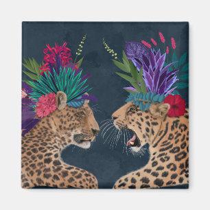 Aimant Chaud House Leopards   Un couple