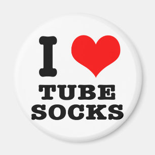 Aimant Chaussettes à tube I HEART (LOVE)