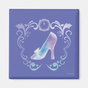 Aimant Chaussure en verre de Cendrillon