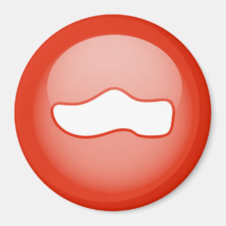 Aimant Chaussure hollandaise en bois