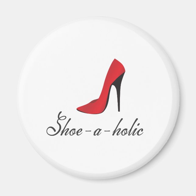 Aimant Chaussure-un-holic (Devant)