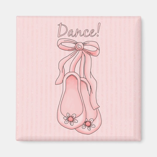 Aimant Chaussures de ballet (Devant)