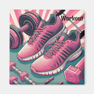 Aimant Chaussures de sport avec musculation aux poids lib