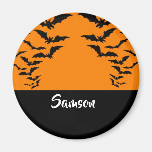 Aimant Chauve-souris sur orange