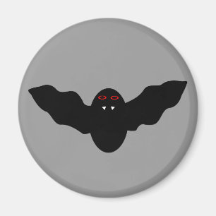 Aimant Chauve-Souris Vampire d'Halloween Effrayant