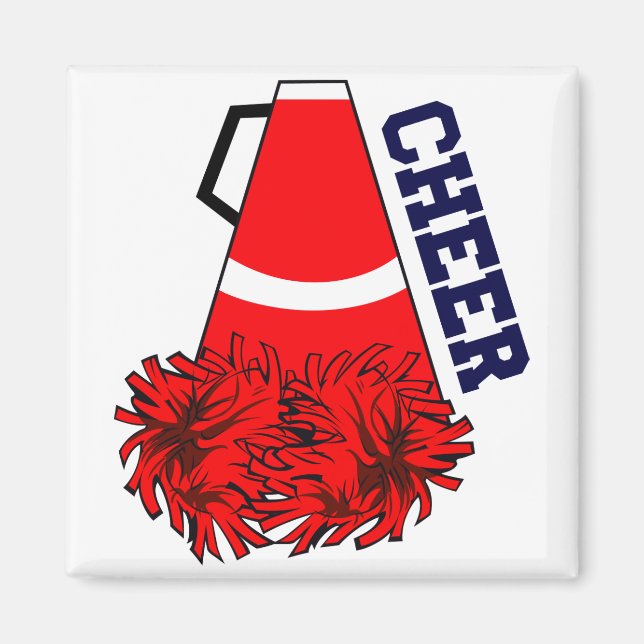 Aimant Cheer Megaphone (Devant)
