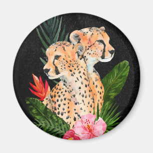 Aimant Cheetah Bouquet