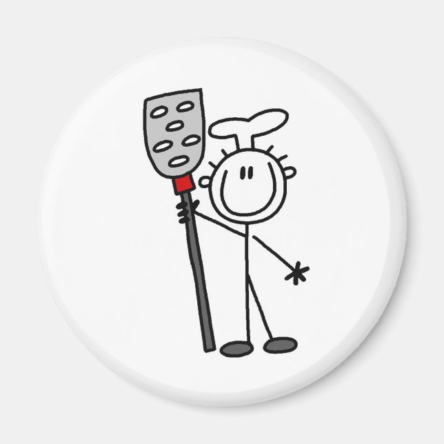 Aimant Chef avec Spatula (Devant)