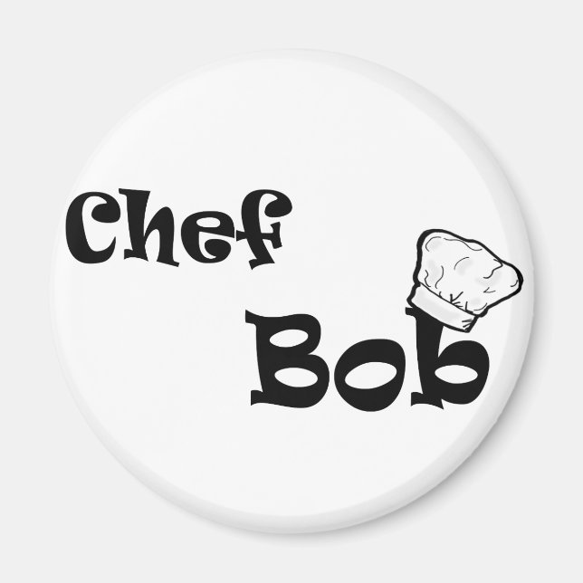 Aimant Chef Bob (Devant)