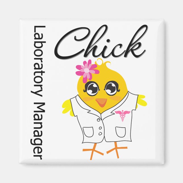Aimant Chef de laboratoire Chick (Devant)