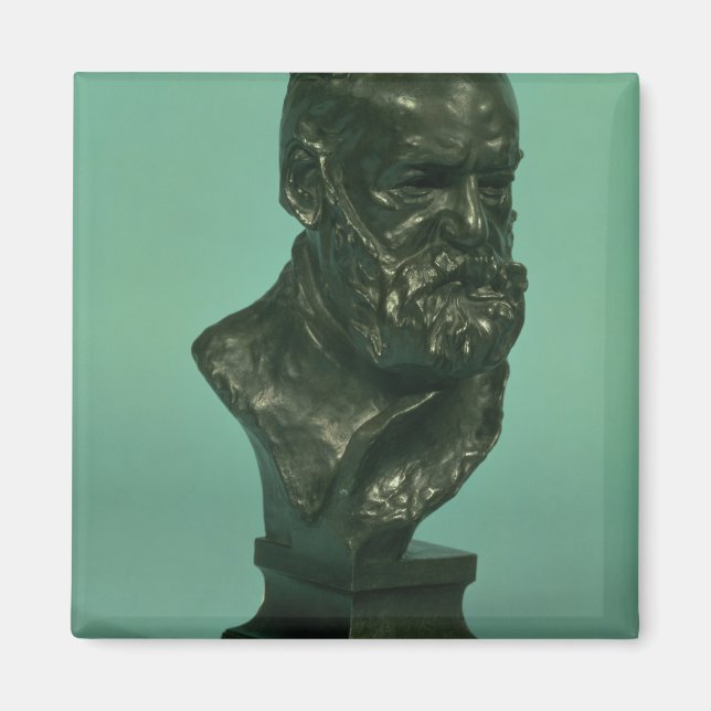 Aimant Chef de portrait de Victor Hugo (1802-1885) (bronz (Devant)
