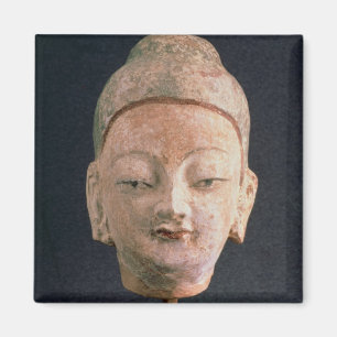 Aimant Chef d'une statue de Bouddha, de Bezeklik
