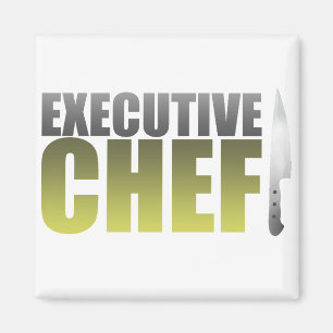 Aimant Chef exécutif jaune