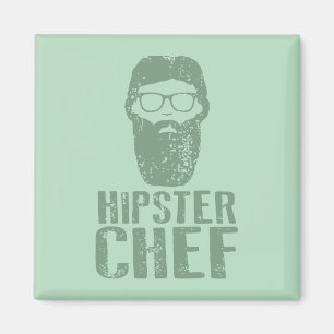 Aimant Chef Hipster