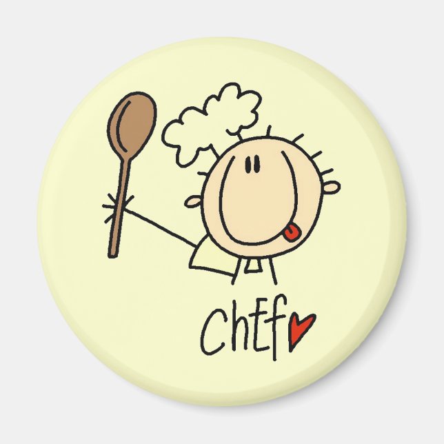 Aimant Chef masculin (Devant)