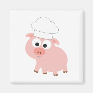 Aimant Chef Pig