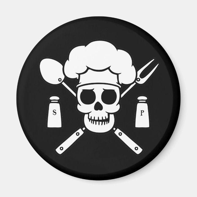 Aimant Chef Pirate (Devant)