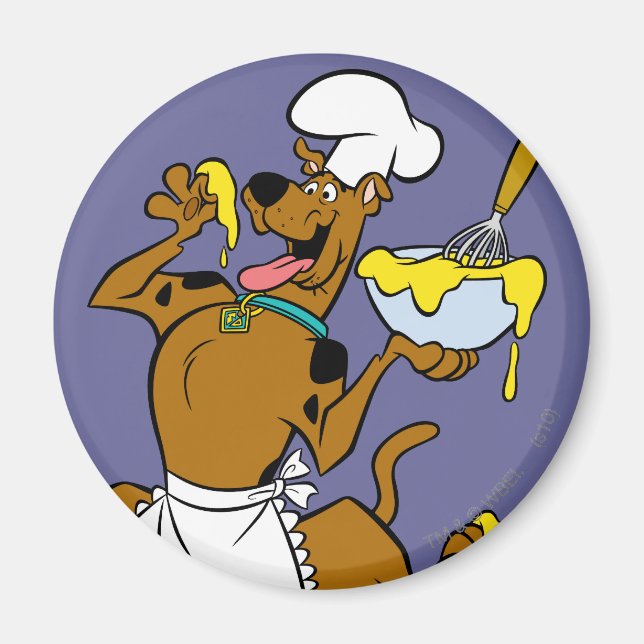 Aimant Chef Scooby Doo Thanksgiving (Devant)
