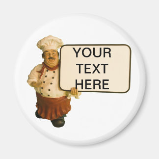 Aimant Chef Vous Permet De Mettre Votre Propre Texte Dans