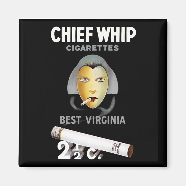 Aimant Chef Whip Cigarettes (Devant)