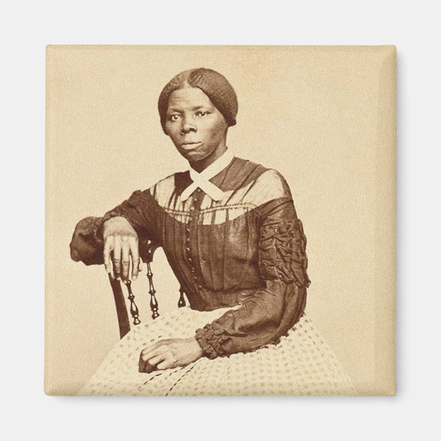 Aimant Chemin de fer abolitionniste Harriet Tubman (Devant)