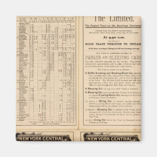 Aimant Chemin de fer New York Central et Hudson River 2