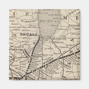 Aimant Chemin de fer Wabash