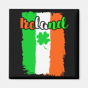 Aimant Chemise 1 jour de la Saint-Patrick trèfle Irlande
