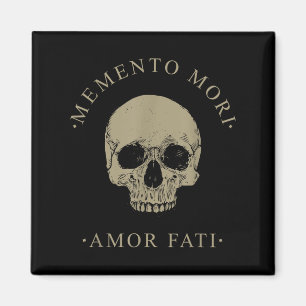 Aimant Chemise Crâne Pour Hommes Et Femmes, Memento Mori