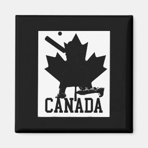 Aimant Chemise de cricket canadienne Canada Cricket