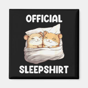 Aimant Chemise de nuit Hamster Amoureux des Animaux Pyjam