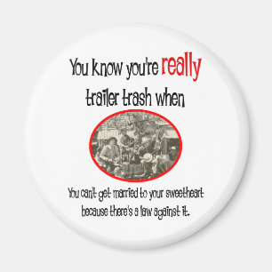 Aimant Chemise drôle de terrain de caravaning