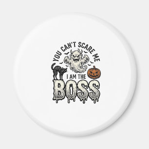 Aimant Chemise Halloween Boss Ghost Gravure Vintage Desig