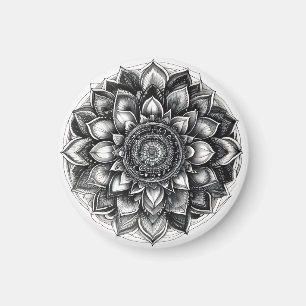 Aimant chemise mandala