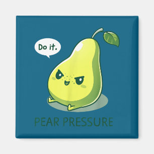Aimant Chemise Poire Pression Ça Fruit Humour