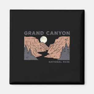 Aimant Chemise Rétro Grand Canyon Arizona Femmes National